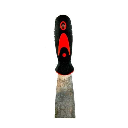 PUTTY KNIFE WITH PLASTIC HANDLE SHINO 1.5IN BLACKRED