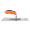 FINISHING TROWEL WITH PLASTIC HANDLE SOMIC 10IN BLACKORANGE