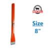 8 FLAT IRON BULL CONCRETE CHISEL ORANGE