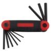 MATALL 9EA HEX KEY SET MULTIPLE SIZE DT1238A