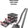 Heavy Furniture Mover Lifter with Extension Bar and 4Wheel Furniture Dollies 440 lbs Load Capacity Furniture Moving Tool Set
