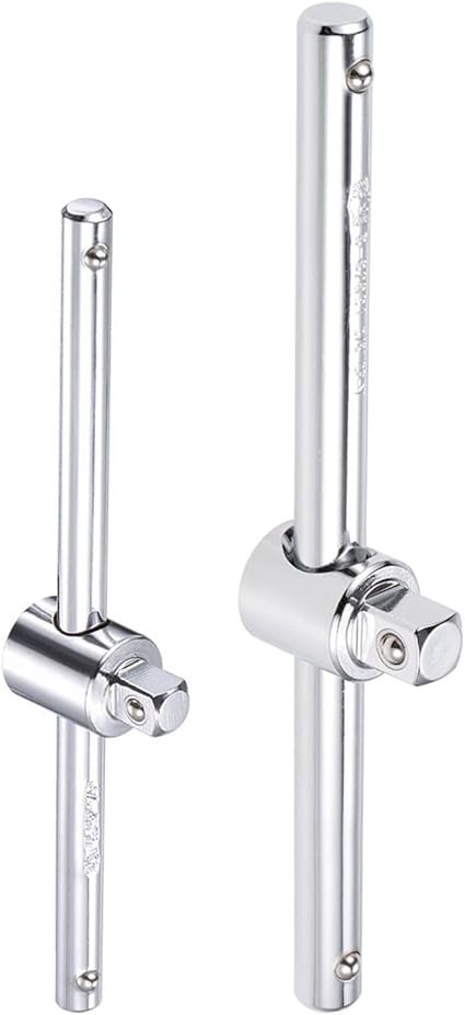 51PsSGmkltL._AC_SX425_.jpg uxcell 14 and 38 Drive Sliding Wrench Breaker Bar THandle Socket Hand Tool 2pcs