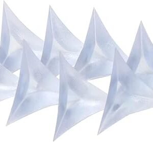 51Q9zDlEPYL._AC_SX450_.jpg 100Pcs Transparent Corner Dust Guards Reusable Drawer Corner Sticker PVC ThreeDimensional Design Tool Sets Hand Tools and Home Improvement