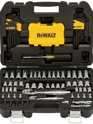 DEWALT Mechanics Tools Kit and Socket Set 14 38 Drive SAE 108Piece (DWMT73801)