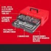 71WhRKkdohL._AC_SX425_.jpg CRAFTSMAN Mechanics Tool Set 256Piece Hand Tool and Socket Set with 2Drawer Tool Box (CMMT45256)